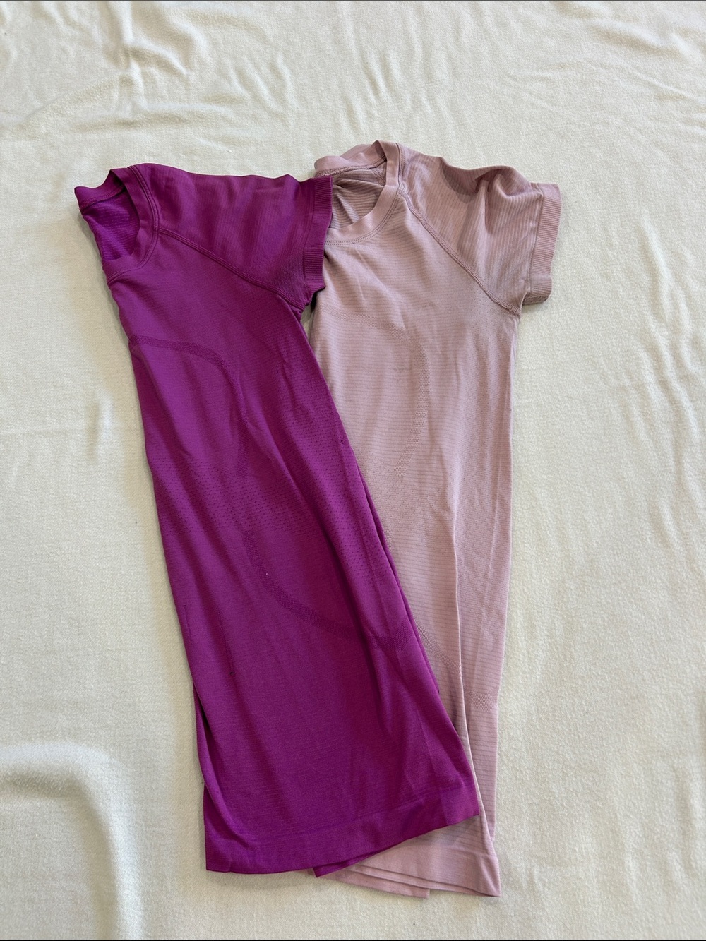 lululemon athletica Short Sleeve Tees - Plum & Dusty Rose